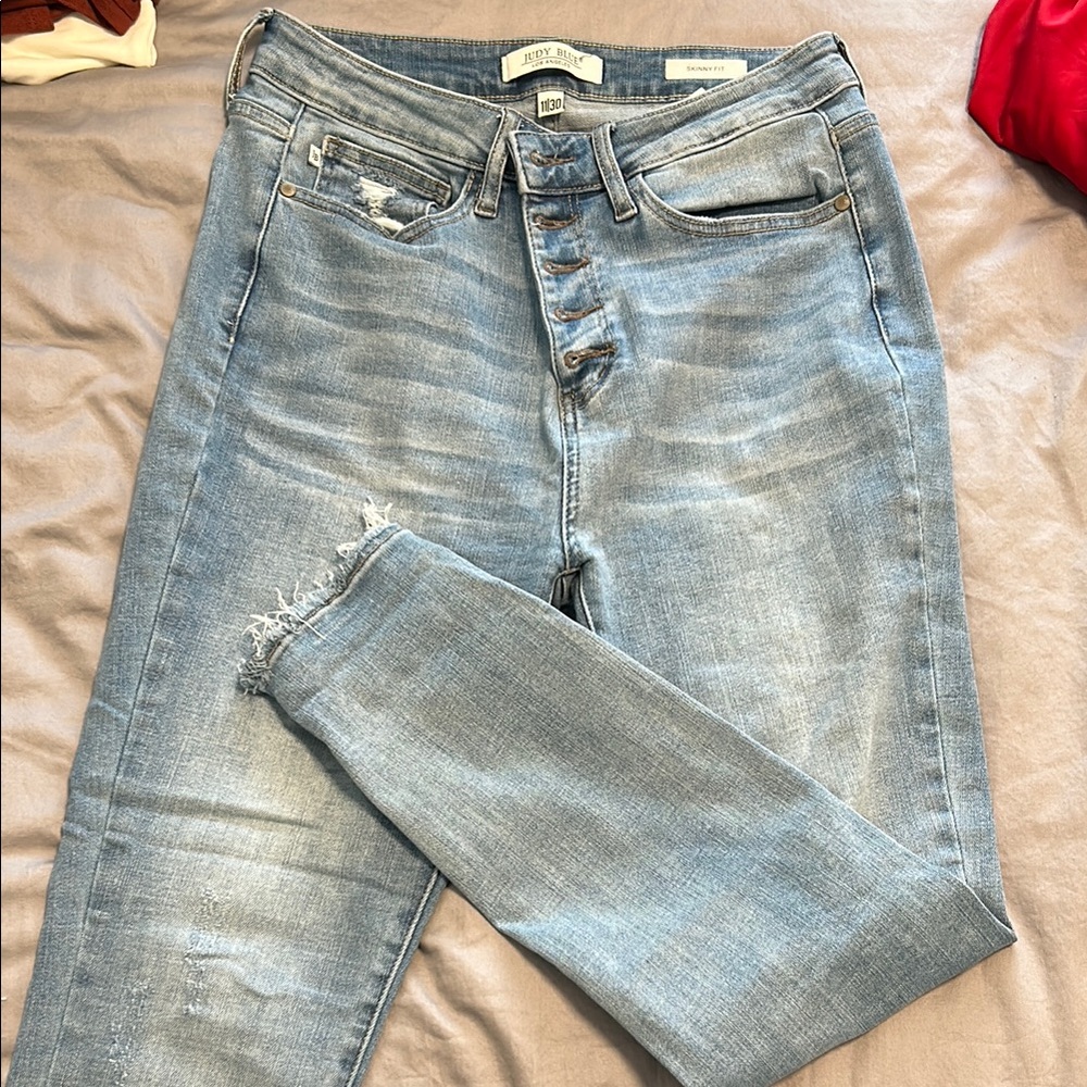 Judy Blue Women's Light Blue Jeans